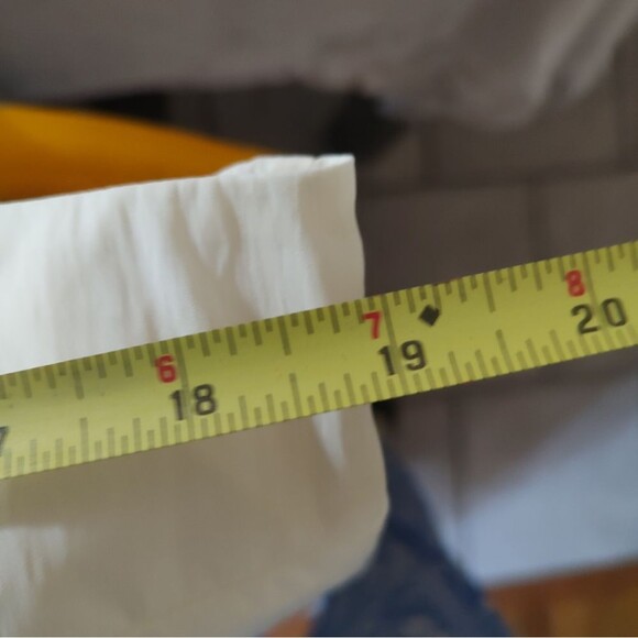 Boho Cream White Sleeveless Maxi Dress Size Large - Picture 6 of 7